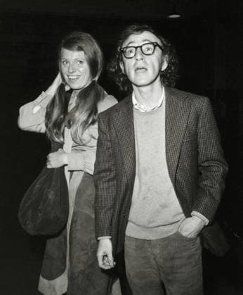 ARCHIVE Oct. 6, 2003 - WOODY ALLEN AND LOUISE LASSER. NATE CUTLER Copyright: xNatexCutlerx