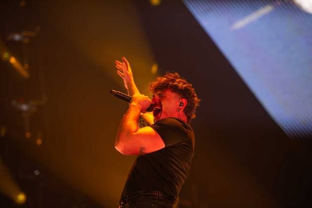 Music Concert - OLLY - TUTTA VITA TOUR 2025-2026 Olly - Federico Olivieri during OLLY - TUTTA VITA TOUR 2025-2026, Music Concert in Eboli (SA), Italy, March 29 2026 Eboli (SA) Palasele Italy Copyright: xAlfonsoxMariaxSalsanox xLiveMediax LPM_2369446