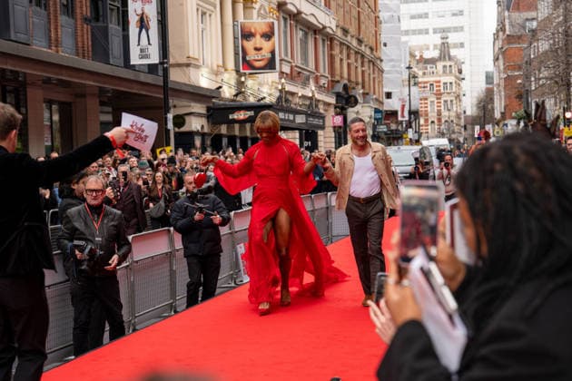 March 29, 2026, London, United Kingdom: L-R Johannes Radebe and Matt Cardle seen walking the Red Carpet Catwalk for the Gala performance of Kinky Boots The Musical for WaterAid. Kinky Boots the Musical opens at London Coliseum in the West End and host a Gala Night in aid of WaterAid. .Arrivals and Cast on the red carpet and the curtain call of the show. March 29th 2026 London United Kingdom - ZUMAs197 20260329_aaa_s197_595 Copyright: xBonniexBritainx