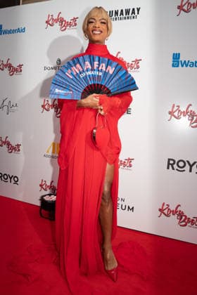 March 29, 2026, London, United Kingdom: Johannes Radebe seen arriving for the Gala performance of Kinky Boots The Musical for WaterAid. Kinky Boots the Musical opens at London Coliseum in the West End and host a Gala Night in aid of WaterAid. .Arrivals and Cast on the red carpet and the curtain call of the show. March 29th 2026 London United Kingdom - ZUMAs197 20260329_aaa_s197_600 Copyright: xBonniexBritainx