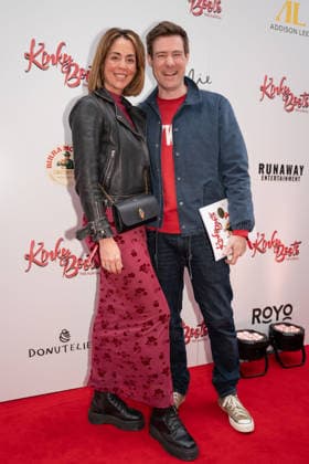 March 29, 2026, London, United Kingdom: L-R Tara Dixon and David Hunter seen arriving for the Gala performance of Kinky Boots The Musical for WaterAid Kinky Boots the Musical opens at London Coliseum in the West End and host a Gala Night in aid of WaterAid. .Arrivals and Cast on the red carpet and the curtain call of the show. March 29th 2026 London United Kingdom - ZUMAs197 20260329_aaa_s197_612 Copyright: xBonniexBritainx