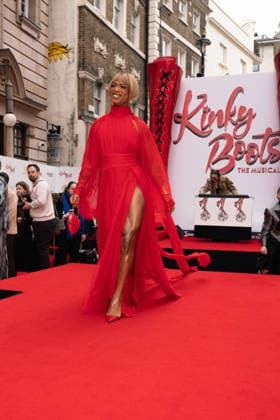 March 29, 2026, London, United Kingdom: Johannes Radebe seen walking the Red Carpet Catwalk for the Gala performance of Kinky Boots The Musical for WaterAid. Kinky Boots the Musical opens at London Coliseum in the West End and host a Gala Night in aid of WaterAid. .Arrivals and Cast on the red carpet and the curtain call of the show. March 29th 2026 London United Kingdom - ZUMAs197 20260329_aaa_s197_614 Copyright: xBonniexBritainx