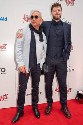 March 29, 2026, London, United Kingdom: L-R Bruno Tonioli and Jay McGuiness seen arriving for the Gala performance of Kinky Boots The Musical for WaterAid Kinky Boots the Musical opens at London Coliseum in the West End and host a Gala Night in aid of WaterAid. .Arrivals and Cast on the red carpet and the curtain call of the show. March 29th 2026 London United Kingdom - ZUMAs197 20260329_aaa_s197_644 Copyright: xBonniexBritainx