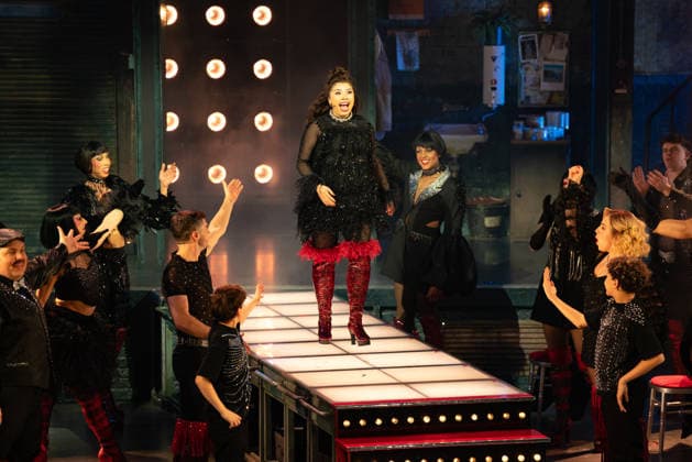 March 29, 2026, London, United Kingdom: Courtney Bowman seen on stage in the curtain call of gala night of Kinky Boots The Musical for Water Aid Kinky Boots the Musical opens at London Coliseum in the West End and host a Gala Night in aid of WaterAid. .Arrivals and Cast on the red carpet and the curtain call of the show. March 29th 2026 London United Kingdom - ZUMAs197 20260329_aaa_s197_657 Copyright: xBonniexBritainx
