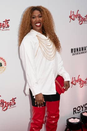 March 29, 2026, London, United Kingdom: Montell Douglas seen arriving for the Gala performance of Kinky Boots The Musical for WaterAid Kinky Boots the Musical opens at London Coliseum in the West End and host a Gala Night in aid of WaterAid. .Arrivals and Cast on the red carpet and the curtain call of the show. March 29th 2026 London United Kingdom - ZUMAs197 20260329_aaa_s197_667 Copyright: xBonniexBritainx
