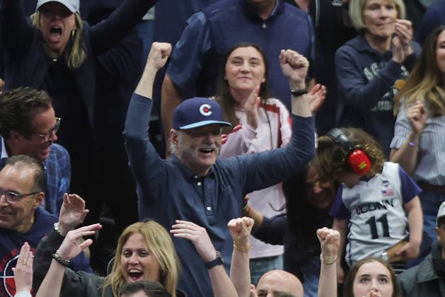 WASHINGTON, D.C. - MARCH 29: Bill Murray seen at the University of Connecticut vs Duke Blue Devils Men™s NCAA basketball Tournament - Elite Eight on March 29, 2026 at Capital One Arena in Washington, D.C.. Copyright: xmpi34 MediaPunchx