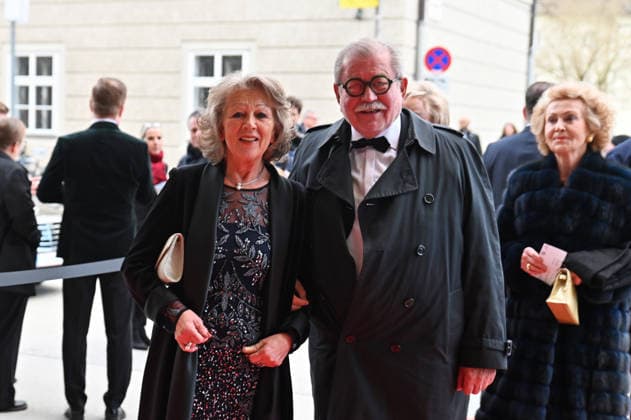 Franz Stiller, real estate manager, wife, Das Rheingold, premiere, Easter Festival, Salzburg, 2026, Manfred Siebinger
