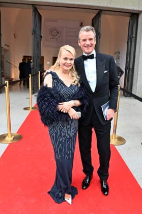 Nadine Schatz, husband Peer Michael, Das Rheingold, premiere, Easter Festival, Salzburg, 2026, Manfred Siebinger