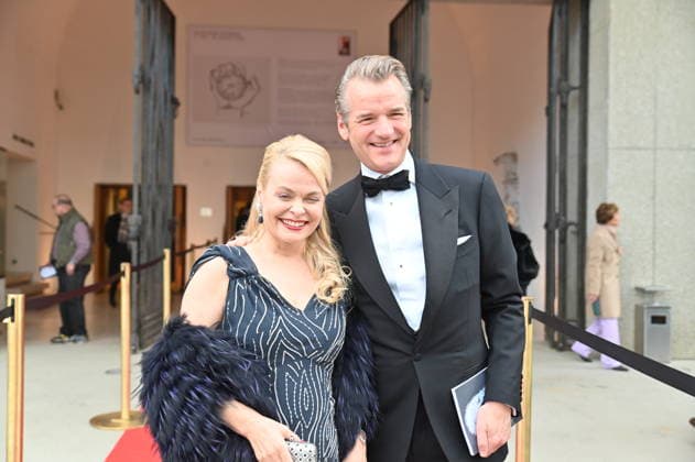Nadine Schatz, husband Peer Michael, Das Rheingold, premiere, Easter Festival, Salzburg, 2026, Manfred Siebinger