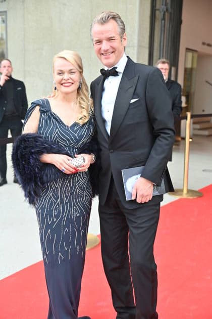 Nadine Schatz, husband Peer Michael, Das Rheingold, premiere, Easter Festival, Salzburg, 2026, Manfred Siebinger