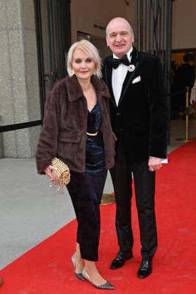 Claudia Gugger Bessinger, husband Günther Bessinger, Das Rheingold, premiere, Easter Festival, Salzburg, 2026, Manfred Siebinger