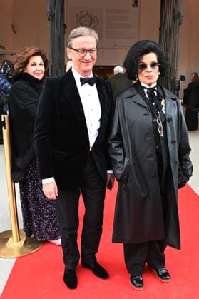 Thaddaeus Ropac, Bianca Jagger, Das Rheingold, Premiere, Easter Festival, Salzburg, 2026, Manfred Siebinger