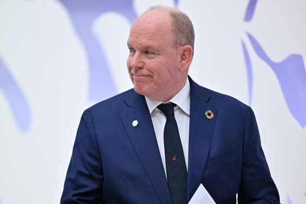 ChangeNOW 2026 meetings in Paris PARIS, FRANCE - MARCH 30: Albert II, Prince of Monaco, speaks during the ‘ChangeNow 26’ at the Grand Palais in Paris, France on March 30, 2026. Mustafa Yalcin Anadolu Paris France. Editorial use only. Please get in touch for any other usage.  Copyright: x2026xAnadoluxMustafaxYalcinx