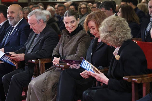 Queen Sofia attends the annual Easter concert to benefit Projecte Home Balears I D The president of the Balearic Government, Marga Prohens the president of the Congress, Francina Armengol and Queen Sofia during the annual Easter concert, in the Cathedral Basilica of Santa Maria de Mallorca, on March 30, 2026, in Palma de Mallorca, Mallorca, Balearic Islands Spain The Balearic Symphony Orchestra and the Choir of the University of the Balearic Islands have performed the Easter concert Verdis Requiem for the benefit of Proyecto Hombre The organization has indicated that the proceeds of the program will go entirely to the treatment and prevention programs developed by the organization in the Balearic Islands 30 MARCH 2026 QUEEN SOFIA SPAIN MAL  Copyright: xIsaacxBujx 7408718