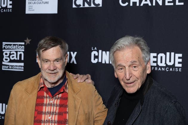 La Corde Au Coup Paris Film Premiere Gus Van Sant, Costa-Gavras attends La Corde Au Coup Paris Film Premiere at La Cinematheque Francaise on March 30, 2026 in Paris, France. Photo by Nasser Berzane ABACAPRESS.COM Paris France  Copyright: xBerzanexNasser ABACAx