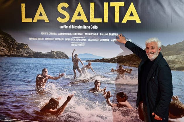 Cinema Metropolitan (Na) 03 30 2026 Premiere of the film La Salita by Massimiliano Gallo In the photo: Patrizio Rispo  Copyright: xRobertoxJandolix xipa-agency.netx xRobertoxJandolix IPA_Agency_IPA73652125