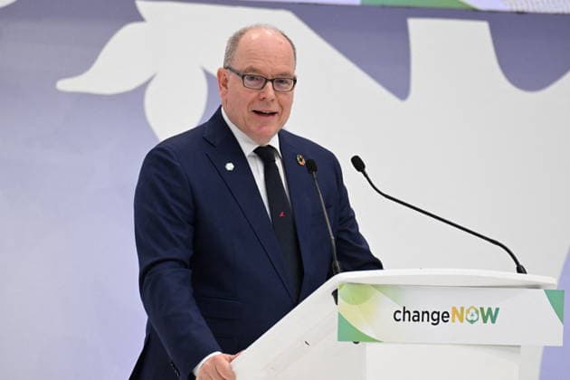 Prince Albert II of Monaco At ChangeNOW - Paris Prince Albert II of Monaco attending ChangeNOW, the world’s largest event for solutions for the planet, held at the Grand Palais in Paris, France on March 30, 2026. Photo by Urman Lionel ABACAPRESS.COM Paris France  Copyright: xUrmanxLionel ABACAx