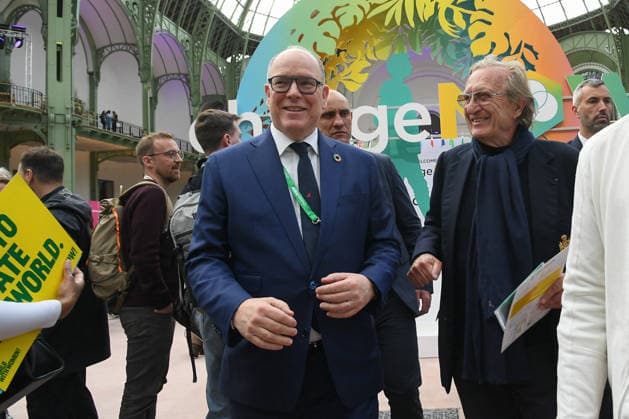 Prince Albert II of Monaco At ChangeNOW - Paris Prince Albert II of Monaco attending ChangeNOW, the world’s largest event for solutions for the planet, held at the Grand Palais in Paris, France on March 30, 2026. Photo by Urman Lionel ABACAPRESS.COM Paris France  Copyright: xUrmanxLionel ABACAx