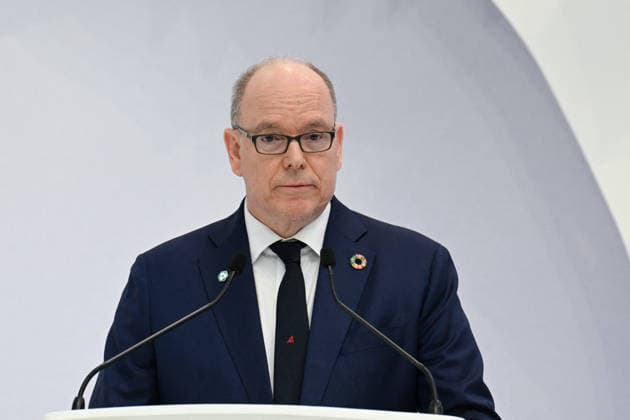 Prince Albert II of Monaco At ChangeNOW - Paris Prince Albert II of Monaco attending ChangeNOW, the world’s largest event for solutions for the planet, held at the Grand Palais in Paris, France on March 30, 2026. Photo by Urman Lionel ABACAPRESS.COM Paris France  Copyright: xUrmanxLionel ABACAx