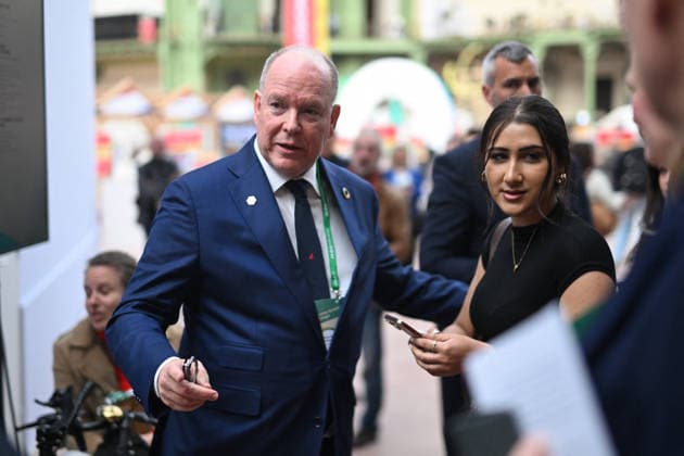 Prince Albert II of Monaco At ChangeNOW - Paris Prince Albert II of Monaco attending ChangeNOW, the world’s largest event for solutions for the planet, held at the Grand Palais in Paris, France on March 30, 2026. Photo by Urman Lionel ABACAPRESS.COM Paris France  Copyright: xUrmanxLionel ABACAx