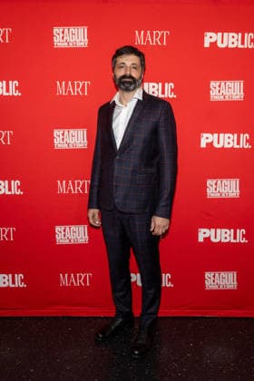 March 30, 2026, New York, United States: Eli Rarey attends Seagull: True Story Opening Night at The Public Theater. New York United States - ZUMAs197 20260330_aaa_s197_183 Copyright: xRonxAdarx
