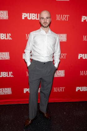 March 30, 2026, New York, United States: Sandro Gurdzhua attends Seagull: True Story Opening Night at The Public Theater. New York United States - ZUMAs197 20260330_aaa_s197_207 Copyright: xRonxAdarx