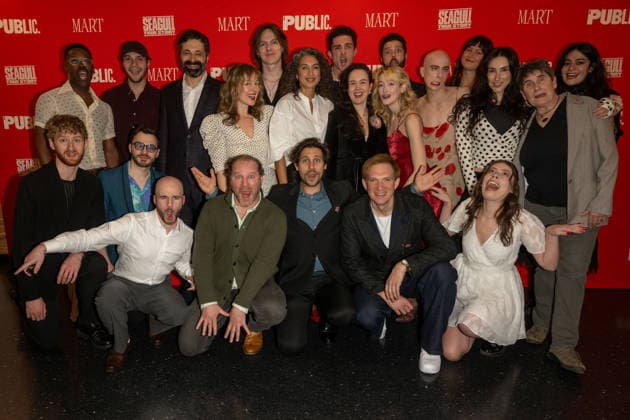 March 30, 2026, New York, United States: Cast and Crew attend Seagull: True Story Opening Night at The Public Theater. New York United States - ZUMAs197 20260330_aaa_s197_226 Copyright: xRonxAdarx