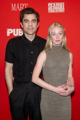 March 30, 2026, New York, United States: (L-R) Patrick Ball and Elysia Roorbach attend Seagull: True Story Opening Night at The Public Theater. New York United States - ZUMAs197 20260330_aaa_s197_227 Copyright: xRonxAdarx