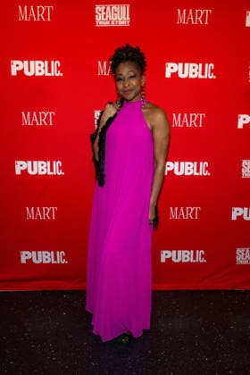 March 30, 2026, New York, United States: N Kenge attends Seagull: True Story Opening Night at The Public Theater. New York United States - ZUMAs197 20260330_aaa_s197_237 Copyright: xRonxAdarx