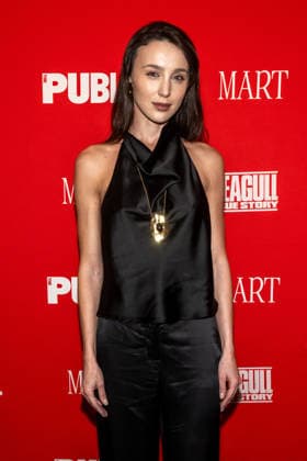 March 30, 2026, New York, United States: Mary Leest attends Seagull: True Story Opening Night at The Public Theater. New York United States - ZUMAs197 20260330_aaa_s197_260 Copyright: xRonxAdarx