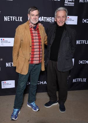 Gus Van Sant, Costa Gavras Première du film La corde au cou à la Cinémathèque de Paris le 30 mars 2026 Denis Guignebourg Bestimage Peview of Dead Mans Wire in Paris on march 30 2026 Paris France  Copyright: xDenisxGuignebourgx xBestimagexDenisxGuignebourgx xBestimagex