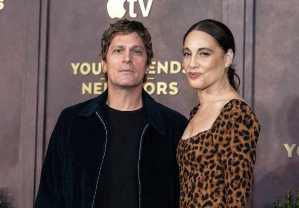 March 30, 2026, Bronx, New York, USA: Rob and Marisol Thomas attend premiere of Season 2 of Apple TV Your Friends & Neighbors at The New York Historical in New York, NY on March 30, 2026. Bronx USA - ZUMAr339 20260330_znp_r339_137 Copyright: xLevxRadinx