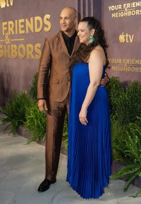 March 30, 2026, Bronx, New York, USA: Mark Tallman (L) attends premiere of Season 2 of Apple TV Your Friends & Neighbors at The New York Historical in New York, NY on March 30, 2026. Bronx USA - ZUMAr339 20260330_znp_r339_147 Copyright: xLevxRadinx