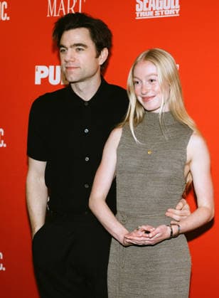 March 30, 2026, New York, Ny, United States: Patrick Ball and Elysia Roorbach attend the Opening Night of Seagull: True Story . Held at The Public Theate in New York. Dinara Khairova Zuma Press March 30, 2026. New York United States - ZUMAp281 20260330_zea_p281_006 Copyright: xPhotoxImagexPressx