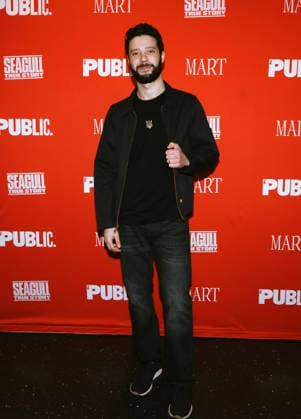 March 30, 2026, New York, Ny, United States: Eric Tabach attends the Opening Night of Seagull: True Story . Held at The Public Theate in New York. Dinara Khairova Zuma Press March 30, 2026. New York United States - ZUMAp281 20260330_zea_p281_020 Copyright: xPhotoxImagexPressx