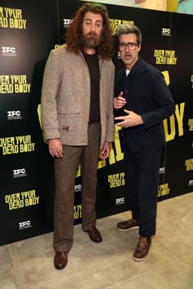 Los Angeles CA March 30: Rhett McLaughlin, Link Neal, at the Los Angeles Premiere Of Over Your Dead Body at Vidiots in Los Angeles on March 3, 2026- Credit: Faye AdMedia Los Angeles USA - ZUMAa123 20260330_zaa_a123_171 Copyright: xADx