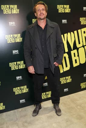 Los Angeles CA March 30: Jason Segel, at the Los Angeles Premiere Of Over Your Dead Body at Vidiots in Los Angeles on March 3, 2026- Credit: Faye AdMedia Los Angeles USA - ZUMAa123 20260330_zaa_a123_219 Copyright: xADx