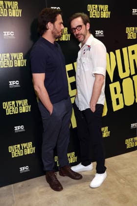 Los Angeles CA March 30: Nick Kocher, Brian McElhaney , at the Los Angeles Premiere Of Over Your Dead Body at Vidiots in Los Angeles on March 3, 2026- Credit: Faye AdMedia Los Angeles USA - ZUMAa123 20260330_zaa_a123_222 Copyright: xADx