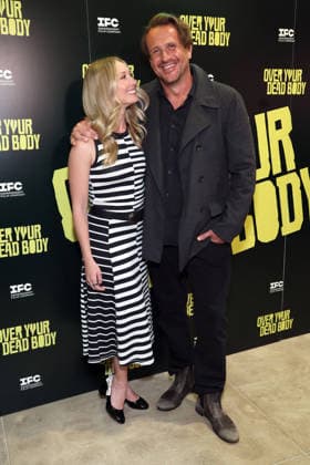 Los Angeles CA March 30: Kayla Radomski, Jason Segel at the Los Angeles Premiere Of Over Your Dead Body at Vidiots in Los Angeles on March 3, 2026- Credit: Faye AdMedia Los Angeles USA - ZUMAa123 20260330_zaa_a123_227 Copyright: xADx