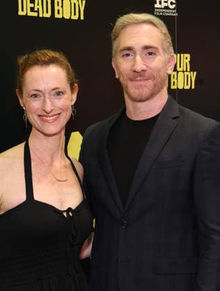 Los Angeles CA March 30: Ilana Turner, Adam Scott Epstein at the Los Angeles Premiere Of Over Your Dead Body at Vidiots in Los Angeles on March 3, 2026- Credit: Faye AdMedia Los Angeles USA - ZUMAa123 20260330_zaa_a123_247 Copyright: xADx