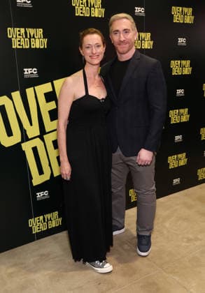 Los Angeles CA March 30: Ilana Turner, Adam Scott Epstein at the Los Angeles Premiere Of Over Your Dead Body at Vidiots in Los Angeles on March 3, 2026- Credit: Faye AdMedia Los Angeles USA - ZUMAa123 20260330_zaa_a123_250 Copyright: xADx