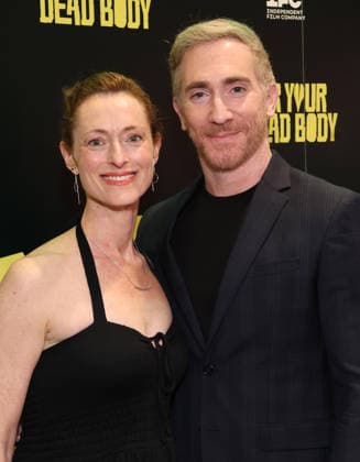 Los Angeles CA March 30: Ilana Turner, Adam Scott Epstein at the Los Angeles Premiere Of Over Your Dead Body at Vidiots in Los Angeles on March 3, 2026- Credit: Faye AdMedia Los Angeles USA - ZUMAa123 20260330_zaa_a123_263 Copyright: xADx