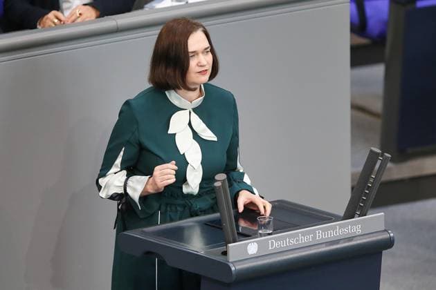 Berlin, Deutschland, 19.03.2026: Deutscher Bundestag: 65. Bundestagssitzung: Claudia Müller, Grüne *** Berlin, Germany, 19 03 2026 German Bundestag 65 Bundestag session Claudia Müller, Greens Copyright: xdtsxNachrichtenagenturx dts_111614