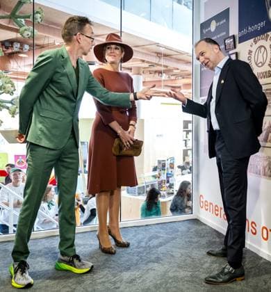 THE HAGUE - Queen Maxima at the celebration of Oxfam Novib s 70th anniversary. REMKO DE WAAL ANP netherlands out - belgium out  Copyright: xx x554790919x originalFilename: 554790919.jpg