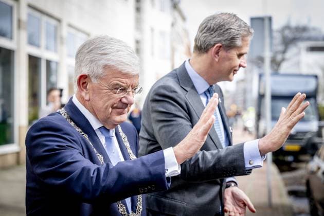 THE HAGUE - Mayor Jan van Zanen and Queen Maxima are attending the celebration of Oxfam Novib s 70th anniversary. During the celebration, the international humanitarian organization looks ahead to the major global challenges of our time. Queen Maxima will open the new office during the event. ROBIN UTRECHT ANP netherlands out - belgium out  Copyright: xx x554791682x originalFilename: 554791682.jpg
