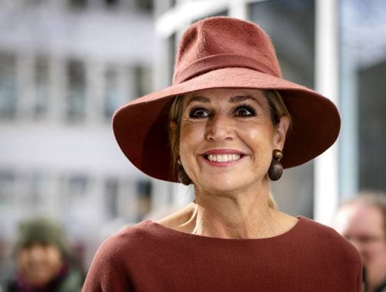 THE HAGUE - Queen Maxima upon arrival for the celebration of Oxfam Novib s 70th anniversary. REMKO DE WAAL ANP netherlands out - belgium out  Copyright: xx x554792300x originalFilename: 554792300.jpg