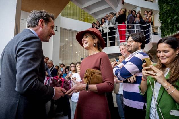 THE HAGUE - Queen Maxima is attending the celebration of Oxfam Novib s 70th anniversary. During the celebration, the international humanitarian organization looks ahead to the major global challenges of our time. Queen Maxima will open the new office during the event. ROBIN UTRECHT POOL ANP netherlands out - belgium out  Copyright: xx x554792735x originalFilename: 554792735.jpg