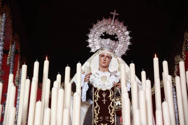 Del Pozo visits the Nazarene Holy Tuesday in Seville Image of María Santísima del Carmen of Dos Hermanas Seville On March 31, 2026 in Dos Hermanas Andalusia, Spain Declared of National Tourist Interest, the Holy Week of Dos Hermanas in Seville, stands out for its respect and devotion to tradition, whose heritage is manifested as a local identity The Holy Tuesday of Nazareth is distinguished by the Brotherhood of Our Father Jesus of the Passion and Our Mother and Lady of Amparo, which performs one of the longest and most anticipated routes in the Passion Week of the town of Seville 31 MARCH 2026 Rocí Dos Hermanas, sevilla Andalucia Dos Hermanas, sevilla Andalucia Espana  Copyright: xRocioxRuzx 7409521