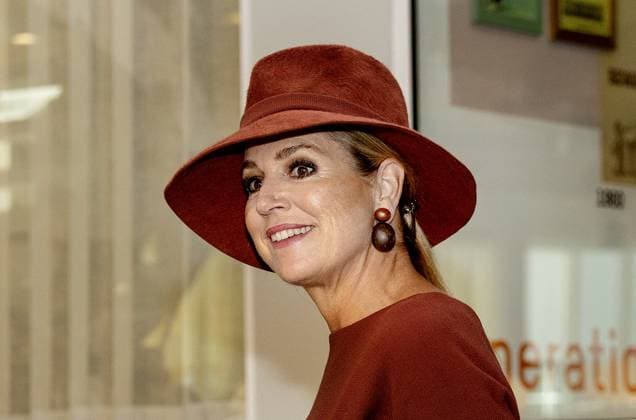 Queen Maxima At Oxfam Novib 70th Anniversary - The Hague Queen Maxima attending the celebration of Oxfam Novib 70th anniversary and opening the new office during the event in The Hague, Netherlands on March 31, 2026. Photo by Patrick van Emst NL Beeld Bruno Press ABACAPRESS.COM The Hague Netherlands  Copyright: xBrunoxPress ABACAx