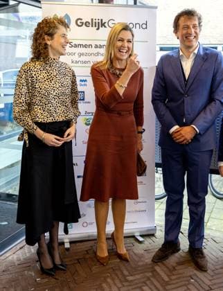 Zoetermeer, The Netherlands, 2026-03-31 12:56:13 ZOETEMEER, 31-03-2026, GelijkGezond Foundation. Queen Maxima attends the launch meeting of the GelijkGezond Foundation in Zoetermeer. The organization aims to realize more healthy years of life for people with lower incomes, thereby reducing health disparities and increasing economic security. PHOTO: NLBeeld POOL Nieboer Credit: NL Beeld Patrick van Emst  Copyright: xx x